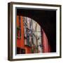 Menaggio Lanterns, 2012-Helen White-Framed Giclee Print