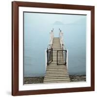 Menaggio Pier-Alan Blaustein-Framed Photographic Print