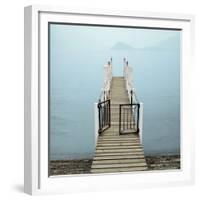 Menaggio Pier-Alan Blaustein-Framed Photographic Print