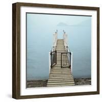 Menaggio Pier-Alan Blaustein-Framed Photographic Print