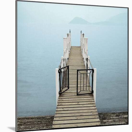 Menaggio Pier-Alan Blaustein-Mounted Photographic Print