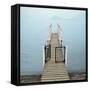 Menaggio Pier-Alan Blaustein-Framed Stretched Canvas