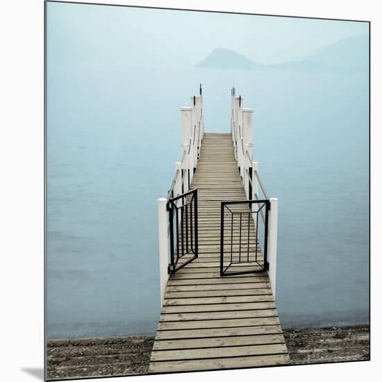 Menaggio Pier-Alan Blaustein-Mounted Photographic Print