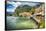 Menaggio Scenic On Lake Como-George Oze-Framed Stretched Canvas