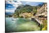 Menaggio Scenic On Lake Como-George Oze-Stretched Canvas