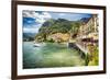 Menaggio Scenic On Lake Como-George Oze-Framed Photographic Print