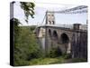 Menai Bridge, Anglesey, North Wales, Wales, United Kingdom, Europe-Raj Kamal-Stretched Canvas