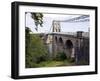 Menai Bridge, Anglesey, North Wales, Wales, United Kingdom, Europe-Raj Kamal-Framed Photographic Print