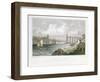 Menai Bridge (From the Anglesea Sid), 1830-Thomas Barber-Framed Giclee Print