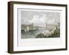 Menai Bridge (From the Anglesea Sid), 1830-Thomas Barber-Framed Giclee Print