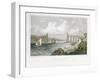 Menai Bridge (From the Anglesea Sid), 1830-Thomas Barber-Framed Giclee Print