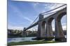 Menai Bridge Spanning the Menai Strait, Anglesey, Wales, United Kingdom, Europe-Charlie Harding-Mounted Photographic Print