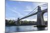 Menai Bridge Spanning the Menai Strait, Anglesey, Wales, United Kingdom, Europe-Charlie Harding-Mounted Photographic Print