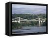 Menai Bridge, Wales, United Kingdom-Adam Woolfitt-Framed Stretched Canvas