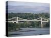 Menai Bridge, Wales, United Kingdom-Adam Woolfitt-Stretched Canvas