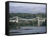 Menai Bridge, Wales, United Kingdom-Adam Woolfitt-Framed Stretched Canvas