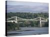 Menai Bridge, Wales, United Kingdom-Adam Woolfitt-Stretched Canvas