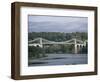 Menai Bridge, Wales, United Kingdom-Adam Woolfitt-Framed Photographic Print