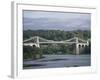 Menai Bridge, Wales, United Kingdom-Adam Woolfitt-Framed Photographic Print