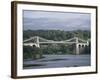 Menai Bridge, Wales, United Kingdom-Adam Woolfitt-Framed Photographic Print