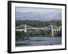 Menai Bridge, Wales, United Kingdom-Adam Woolfitt-Framed Photographic Print