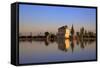 Menara Gardens, Marrakech, Morocco, North Africa, Africa-Neil Farrin-Framed Stretched Canvas