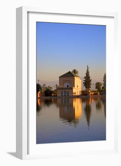 Menara Gardens, Marrakech, Morocco, North Africa, Africa-Neil Farrin-Framed Photographic Print