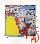 Sheep Portfolio 4-Menashe Kadishman-Collectable Print