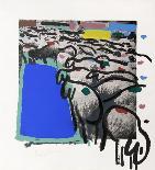 Sheep Portfolio 6-Menashe Kadishman-Limited Edition