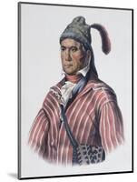 Menawa (Oakfuskee Chief)-Charles Bird King-Mounted Giclee Print