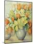 Mendel and Darwin Tulips on a Window Sill-Karen Armitage-Mounted Giclee Print