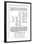 Mendeleyev's First Periodic Table of Elements, 1869-Dmitri Mendeleev-Framed Giclee Print