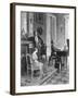 Mendelssohn Playing before Queen Victoria-null-Framed Giclee Print