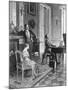 Mendelssohn Playing before Queen Victoria-null-Mounted Giclee Print