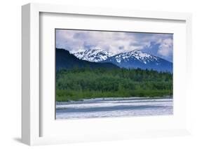 Mendenhall Glacier Lake, Juneau, Alaska, United States of America, North America-Richard Cummins-Framed Photographic Print