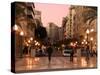 Mendez Nunez Rambla in the Evening, Alicante, Valencia Province, Spain, Europe-Guy Thouvenin-Stretched Canvas