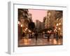 Mendez Nunez Rambla in the Evening, Alicante, Valencia Province, Spain, Europe-Guy Thouvenin-Framed Photographic Print