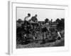 Mending a Puncture-null-Framed Photographic Print