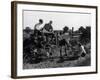 Mending a Puncture-null-Framed Photographic Print