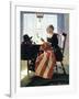 Mending the Flag-Norman Rockwell-Framed Giclee Print