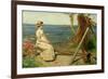 Mending the Nets, Newlyn, Cornwall, 1882-Ernest Albert Waterlow-Framed Giclee Print