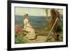 Mending the Nets, Newlyn, Cornwall, 1882-Ernest Albert Waterlow-Framed Giclee Print