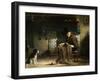 Mending the Nets-Jozef Israels-Framed Giclee Print