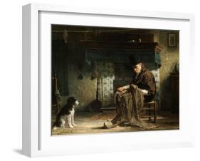 Mending the Nets-Jozef Israels-Framed Giclee Print