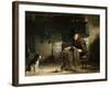 Mending the Nets-Jozef Israels-Framed Giclee Print