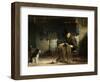 Mending the Nets-Jozef Israels-Framed Giclee Print