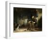 Mending the Nets-Jozef Israels-Framed Giclee Print