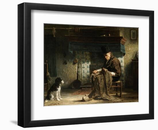 Mending the Nets-Jozef Israels-Framed Giclee Print