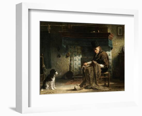 Mending the Nets-Jozef Israels-Framed Giclee Print