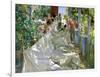 Mending the Sail-Joaqu?n Sorolla y Bastida-Framed Premium Giclee Print